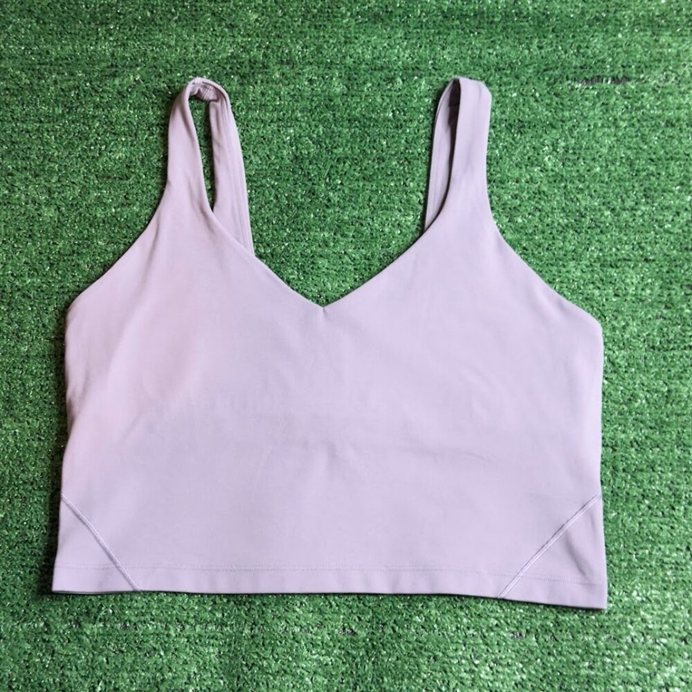 Lululemon Align Tank Top–Light Support, A/B Cup Size 12, Color Pink and Purple